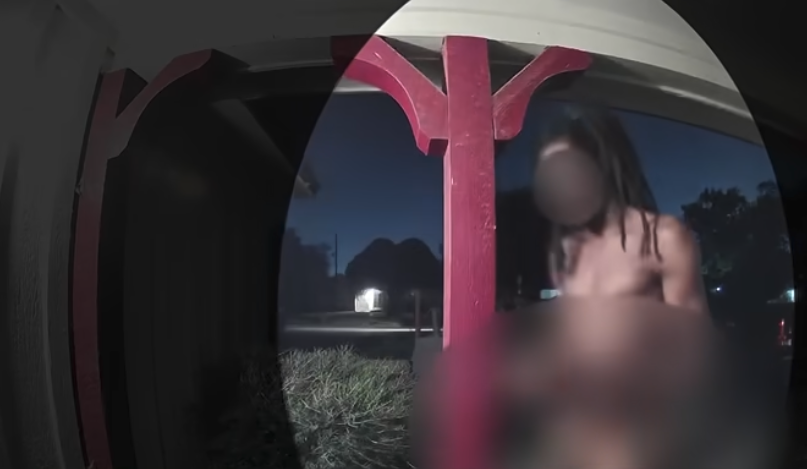 DoorDash driver in the buff